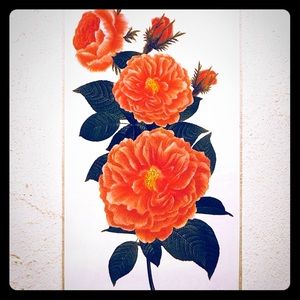 TEMPORARY PINK PEONY TATTOO 🌸